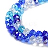 Glass Beads Strands EGLA-A034-M8mm-25-3