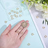 20Pcs Eco-friendly Brass Spring Ring Clasps KK-BBC0027-69A-G-4