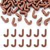Opaque Acrylic European Beads OACR-TAC0019-006J-1