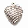Non-Tarnish 304 Stainless Steel Pendants STAS-H126-31AS-1