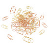 200Pcs 4 Style Carbon Steel Paper Clips FIND-TA0002-17-3