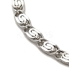 304 Stainless Steel Lumachina Chain Bracelets BJEW-C079-01B-P-2
