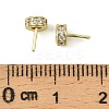 Brass Micro Pave Clear Cubic Zirconia Peg Bails LS-KK-C107-12G-3