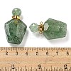 Faceted Natural Green Strawberry Quartz Pendants G-A225-01B-G-3