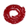 Opaque Glass Beads Strands GLAA-N019-3mm-10-3