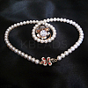 48Pcs 6 Colors Alloy Enamel Connector Charms ENAM-DC0001-44-5