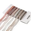 18 Yards 6 Styles Polyester Ribbon SRIB-C001-C02-1