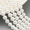 Glass Pearl Beads Strands X-HY-G002-01D-01-2