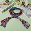 Polyester Double-end Tassels Fringed Bachelor's Gown Hanger FIND-WH20041-001B-3