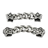 2Pcs 2 Styles 304 Stainless Steel Connectors STAS-CJ0002-51-3