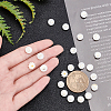 22Pcs 10 Style Natural Freshwater Shell Beads SHEL-AR0001-04-3