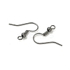 Brass Earring Hooks KK-S075-B-3
