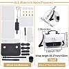 DIY Imitation Leather Sew on Women's Crossbody Bag Making Kit DIY-WH0387-30A-2