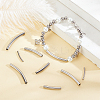 DICOSMETIC 50Pcs 5 Style 201 Stainless Steel Beads STAS-DC0009-21-4