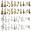 Tibetan Style Alloy Pendants TIBE-PH0002-08-1