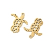 Ocean 201 Stainless Steel Laser Cut Sea Animals Connector Charms STAS-P428-03A-G-2