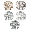 Handmade Electroplate Glass Faceted Rondelle Beads Chains for Necklaces Bracelets Making AJEW-JB00147-1