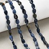 Natural Dumortierite Beads Strands G-B159-A04-1
