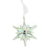 Christmas Transparent Plastic Pendant Decoration LS-HJEW-G022-01C-1