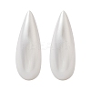 304 Stainless Steel Plastic Imitation Pearl Stud Earrings EJEW-R030-01G-01-4