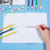 60Pcs 6 Colors Fish Shape Polyethylene Pencil Grips for Kids AJEW-GF0003-35-6