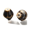 Vintage Style Glazed Ceramic Porcelain Beads PORC-H013-01-15-2