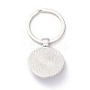 Pride Style Glass Keychain LS-KEYC-F033-01D-2