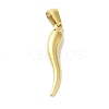 Ion Plating(IP) 304 Stainless Steel Pendants STAS-Z075-14G-1