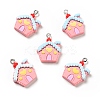 Christmas Opaque Resin Pendants LS-RESI-G043-B01-1