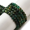 Dyed Natural Tiger Eye Beads Strands G-G102-A01-01-1