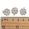 Tarnish Resistant 304 Stainless Steel Clover Charms Pendants X-STAS-M004-01-2