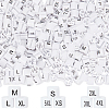 234Pcs 9 Style XS~5XL Plastic Clothing Trouser Size Markers KY-CP0001-10-1