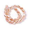 Electroplate Glass Beads Strands EGLA-E057-04A-06-2