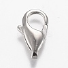 Tarnish Resistant Polished 316 Surgical Stainless Steel Lobster Claw Clasps STAS-Z013-06E-2