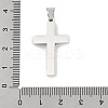 Anti-Tarnish 304 Stainless Steel Pendants X-STAS-D112-05P-3