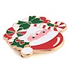 Christmas Theme Alloy Enamel Brooches JEWB-S022-03D-3