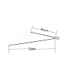 304 Stainless Steel Eye Pin IFIN-WH0062-20-2