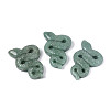 Natural Green Aventurine Cobra Display Decoration G-N348-05B-1