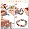 120Pcs 2 Colors Alloy Rhinestone Spacer Beads ALRI-YW0001-23-5
