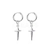 304 Stainless Steel Hoop Earrings FS-WGDD6AD-01-3