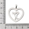 304 Stainless Steel Enamel Pendants STAS-H247-07P-02-3