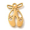 201 Stainless Steel Pendants STAS-R136-16G-1