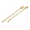 Brass Ends with Chains KK-P283-31G-1
