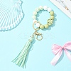 Silicone Beads Keychain KEYC-YW00193-01-1