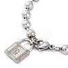 304 Stainless Steel Bracelets BJEW-M001-01P-02-2