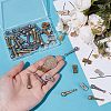 DIY Poirot Tie Accessories Kits DIY-WR0004-71-4