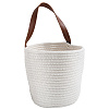 Woven Cotton Storage Baskets AJEW-WH20054-010D-1