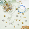 64Pcs 4 Styles 316 Surgical Stainless Steel Pendants STAS-SC0010-19-3