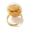 Adjustable Brass Micro Pave Cubic Zirconia Rings RJEW-K286-03G-4