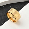 304 Stainless Steel Finger Rings for Women RJEW-F195-04G-1